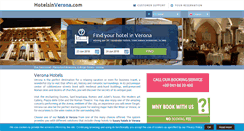 Desktop Screenshot of hotelsinverona.com